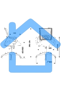 Кресло компьютерное Бюрократ CH-695N/BLACK спинка сетка черный TW-01, сиденье черный TW-11, механизм качания