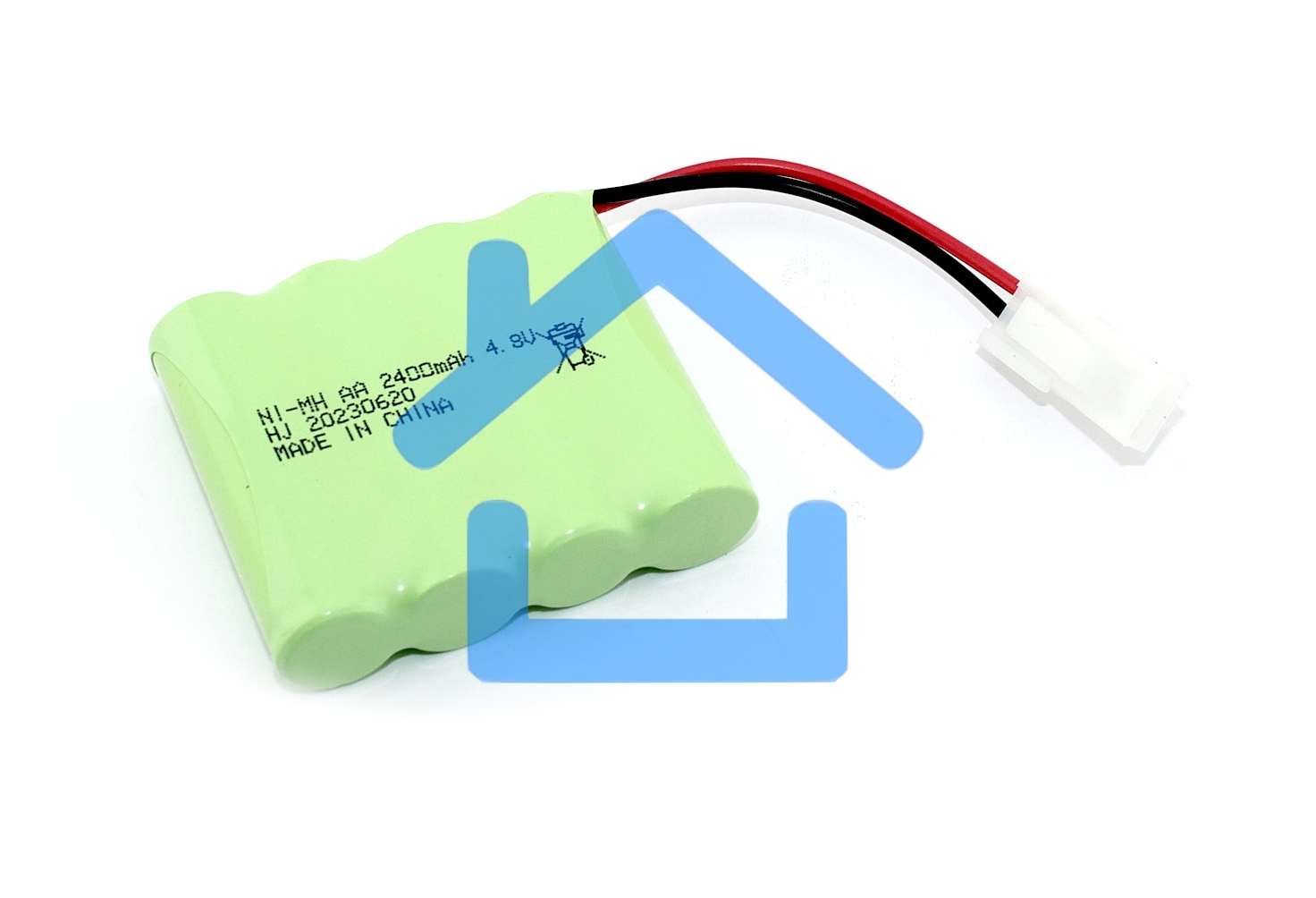 Аккумулятор Ni-Mh 4.8V 2400 mAh AA Flatpack разъем 5559