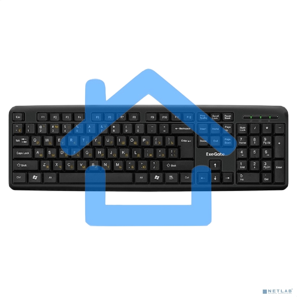 Комплект клавиатура + мышь ExeGate EX286204RUS Professional Standard Combo MK120