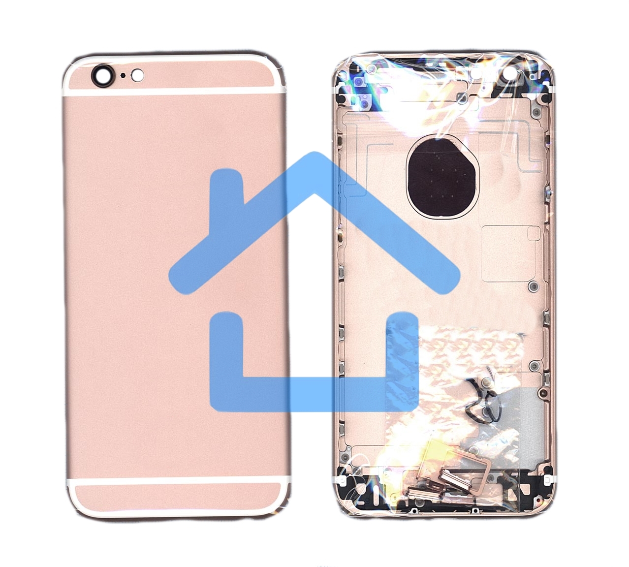 Задняя крышка для iPhone 6S (4.7) розовая