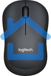 Мышь беспроводная Logitech M220 SILENT черный, 1000 dpi, радиоканал, USB, кнопки - 3