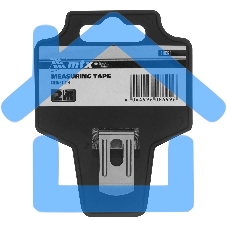 Рулетка Chrom, 2 м x 13 мм, хромированный корпус MTX