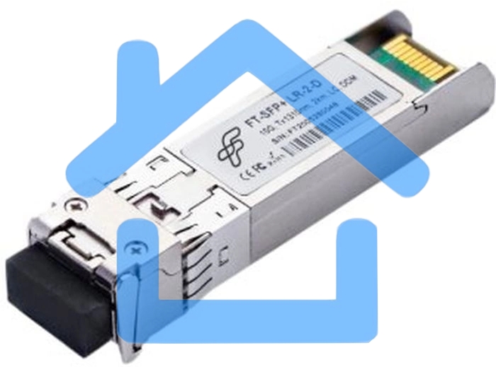 Трансивер FT-SFP+LR-2-D 10G, SFP+, LC SMF 2km, 1310nm laser, Fibertrade