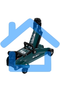 Домкрат гидравлический подкатной, Сибртех 2 т, 135-320 мм, в пласт. кейсе