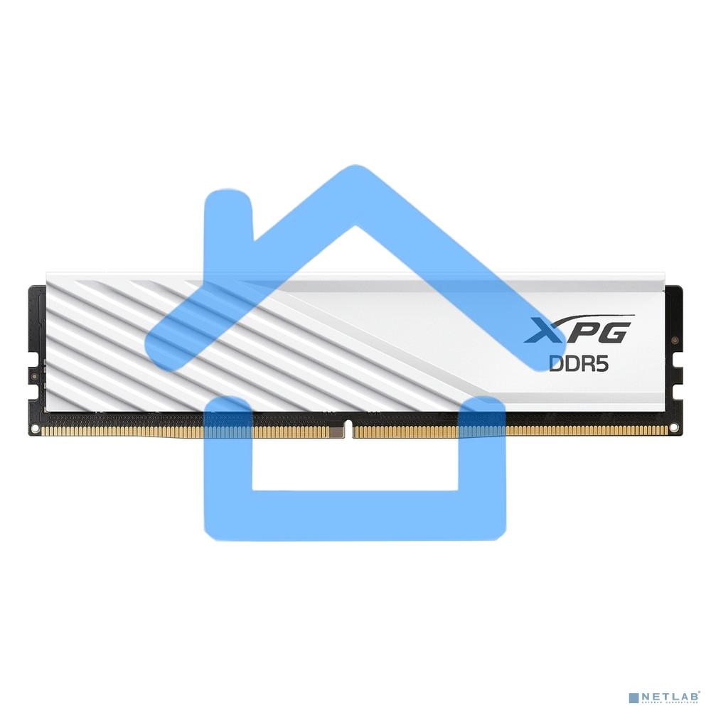 Оперативная память XPG Lancer Blade, DDR5, 32Gb (2x16Gb), 6000MHz, CL34, DIMM, с радиаторами, белый