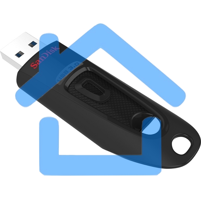 Флешка USBSanDisk 128Gb CZ48 Ultra SDCZ48-128G-U46 USB 3.0, черный USB Drive