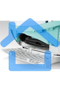 Пылесос Bosch BWD420HYG голубой, 2000 Вт, уборка сухая/влажная, пылесборник контейнер 4 л