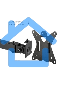 Кронштейн для монитора Kromax CASPER-507 черный 4 шт/уп. 10