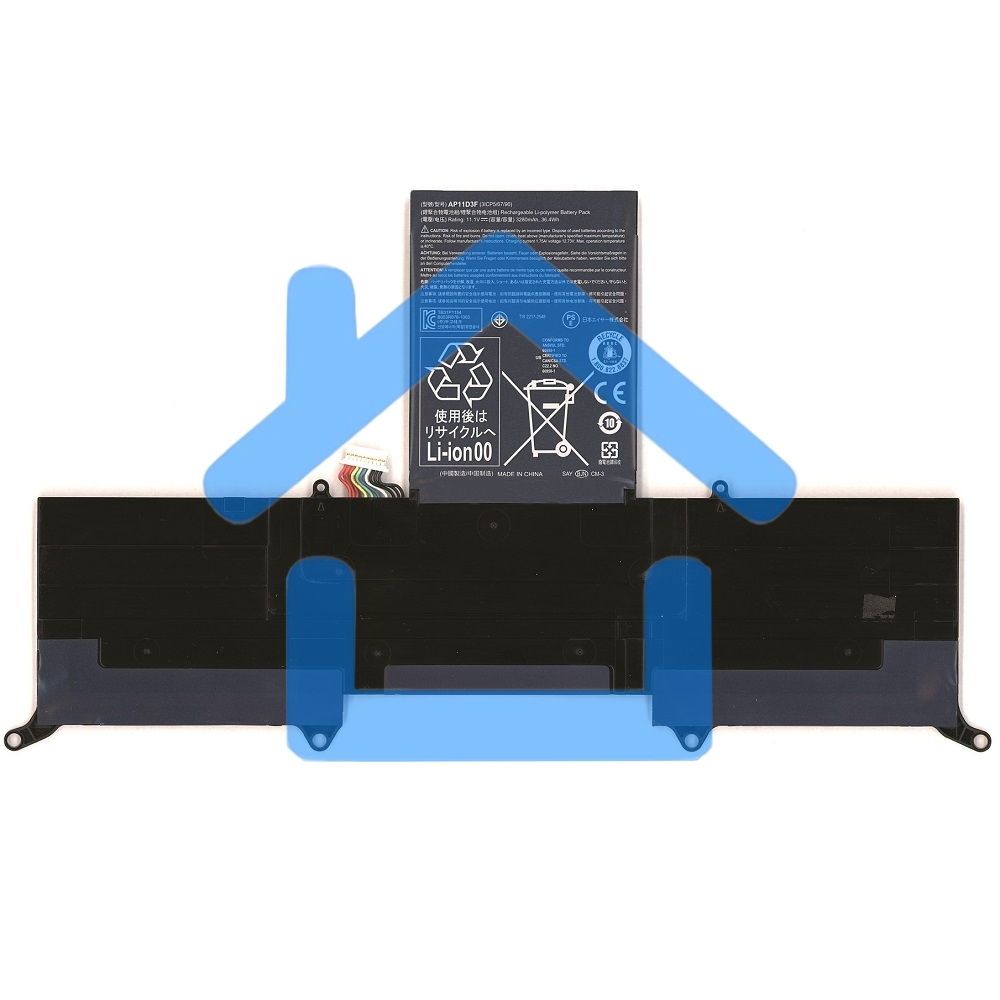 Аккумулятор для ноутбука Acer Aspire S3-951, 11.1V 3280mAh