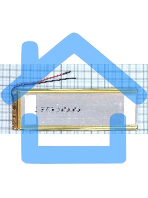 Аккумулятор Li-Pol (батарея) 4*45*143мм 2pin 3.7V/3000mAh