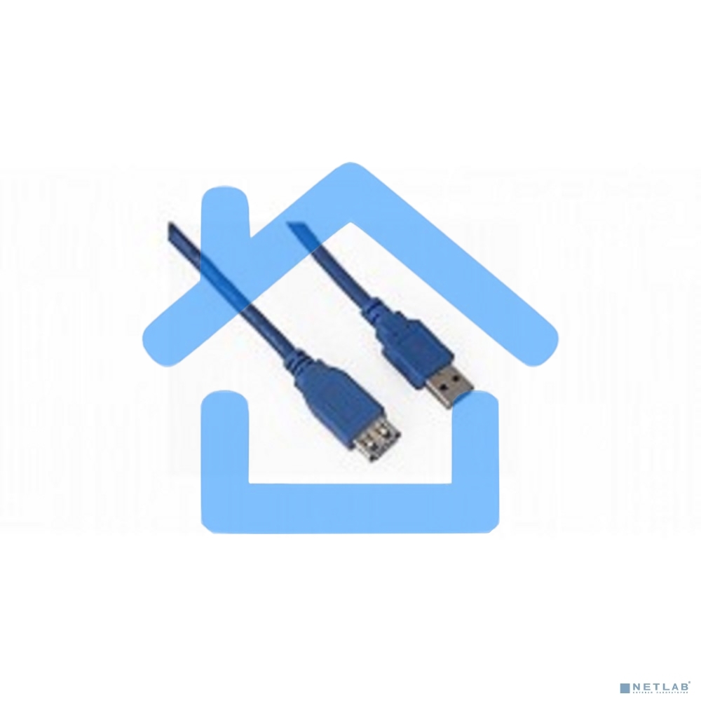 Кабель AM/AF USB3.0 0.5m VCOM удлинитель USB 3.0, VUS7065-0.5M