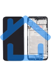 Дисплей для Samsung Galaxy A24 SM-A245F в сборе с тачскрином и рамкой, черный