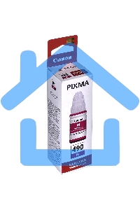 Чернила Canon GI-490M 0665C001 пурпурный для Canon Pixma G1400/2400/3400 (70мл)