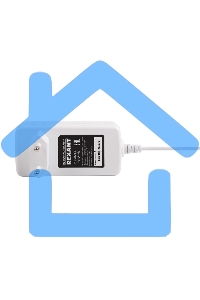 Источник питания 12 V 24 W с DC разъемом подключения 5.5х2.1, белый корпус (IP23)