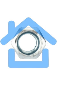 Гайка для шпильки KRANZ удлиненная М6, 1.0х10х18, короб (20 шт./уп.)