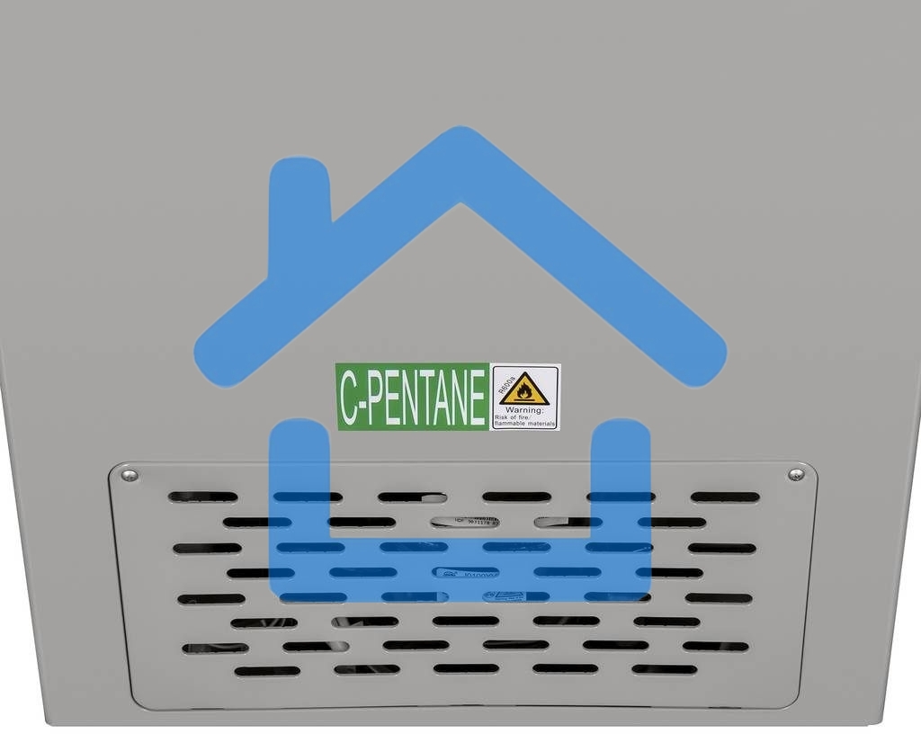 Морозильный ларь Maunfeld MFL200GR, серый, 200л