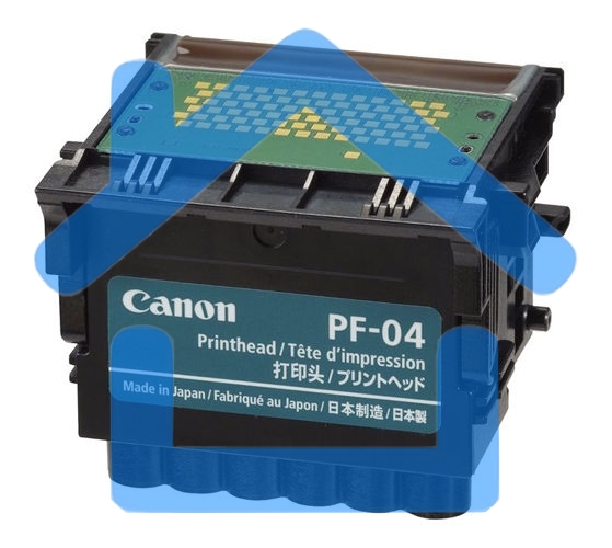 Печатающая головка Canon PF-04 (3630B001) черный для Canon iPF650, iPF655, iPF670, iPF680, iPF685, iPF750, iPF755, iPF760, iPF765, iPF770, iPF780, iPF785, iPF830, iPF840, iPF850.
