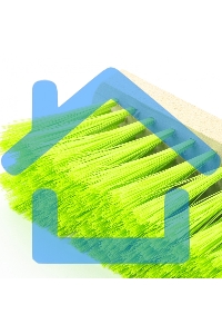 Щетка СИБРТЕХ деревянная для пола,400 мм5 рядтулейка с резьбой под углом, без черенка 84626