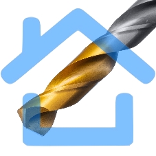 Сверло спиральное по металлу Denzel 11 x 142 мм, Р6М5, Golden Tip