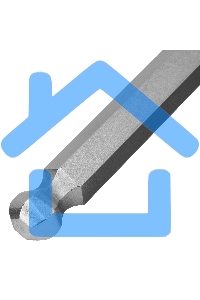 Набор ключей имбусовых Сибртех HEX, 2-12 мм, CrV, 9 шт., с шаром