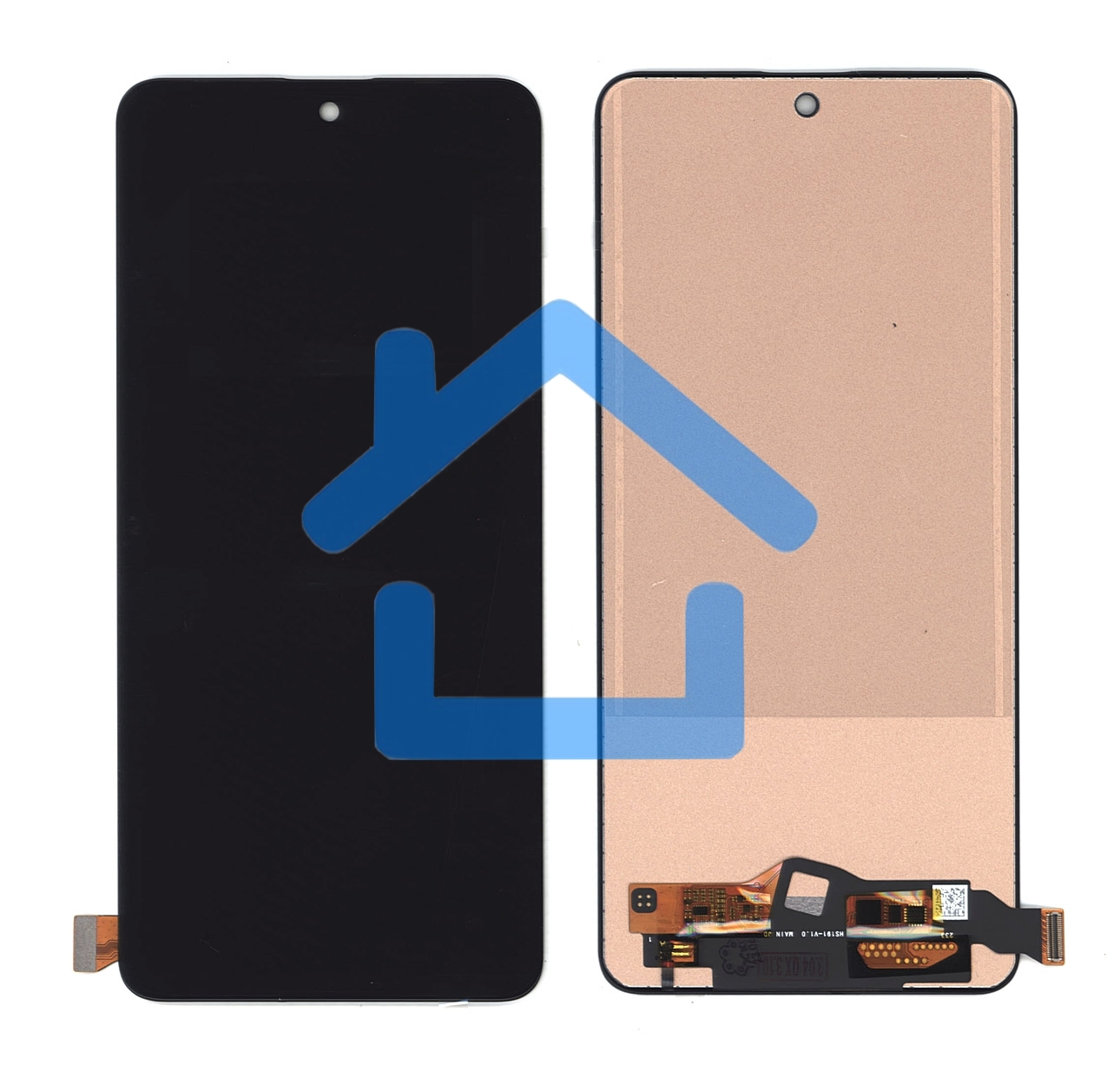 Дисплей для Xiaomi Redmi K60, Redmi K60 Pro в сборе с тачскрином (original) черный