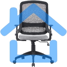 Кресло компьютерное Cactus CS-MC313-BKGY черный/серый, сетка/ткань