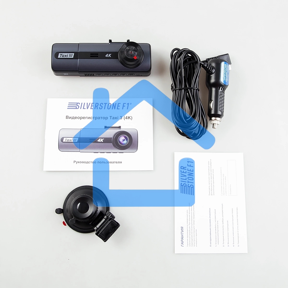 Видеорегистратор Silverstone F1 Taxi 3 4K черный 2160x3840 2160p 140гр.