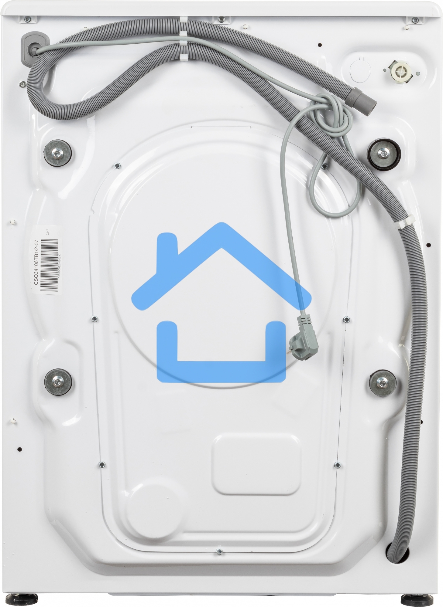 Стиральная машина Candy Smart Pro CSO34 106TB1/2-07 белый, загрузка фронтальная 6 кг, 1000 об/мин., класс: А