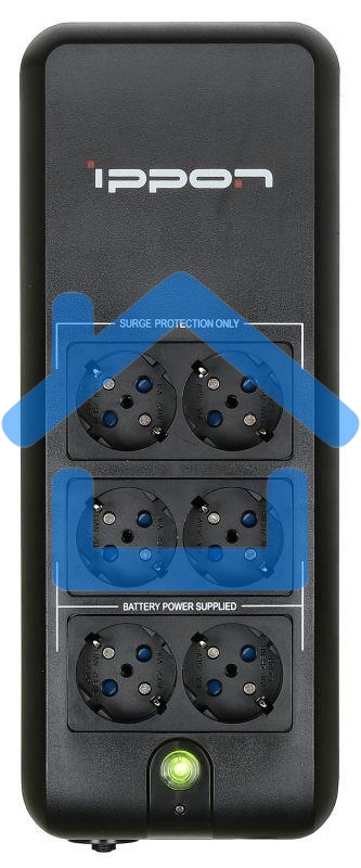 Источник бесперебойного питания Ippon Back Verso 400 751616