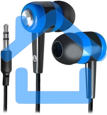 Наушники Defender Basic-616 черный/синий кабель 1,1 м