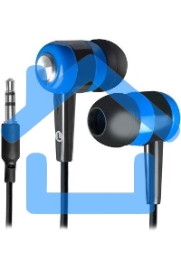 Наушники Defender Basic-616 черный/синий кабель 1,1 м