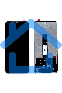 Дисплей для Xiaomi Redmi A1, Redmi A1 Plus, Poco C50 в сборе с тачскрином черный