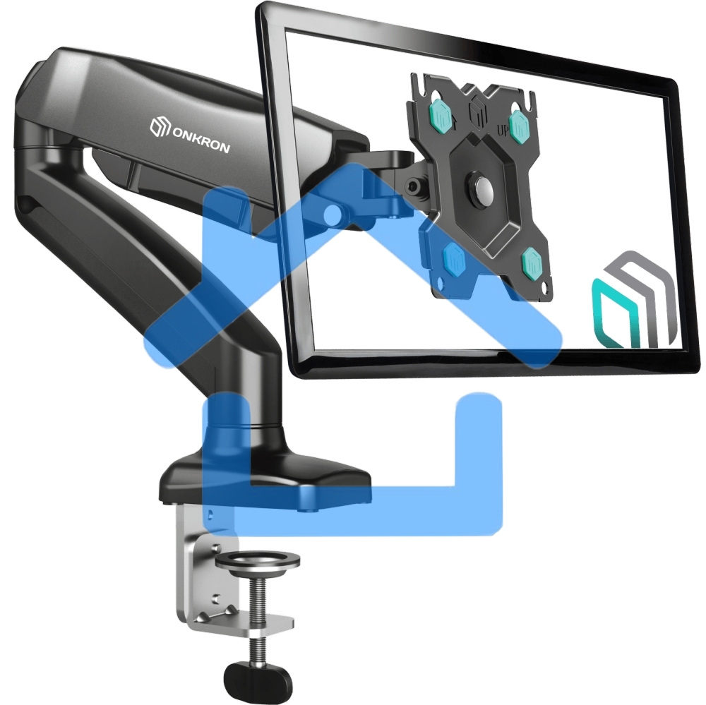 Кронштейн (держатель) ONKRON G80 для монитора 13