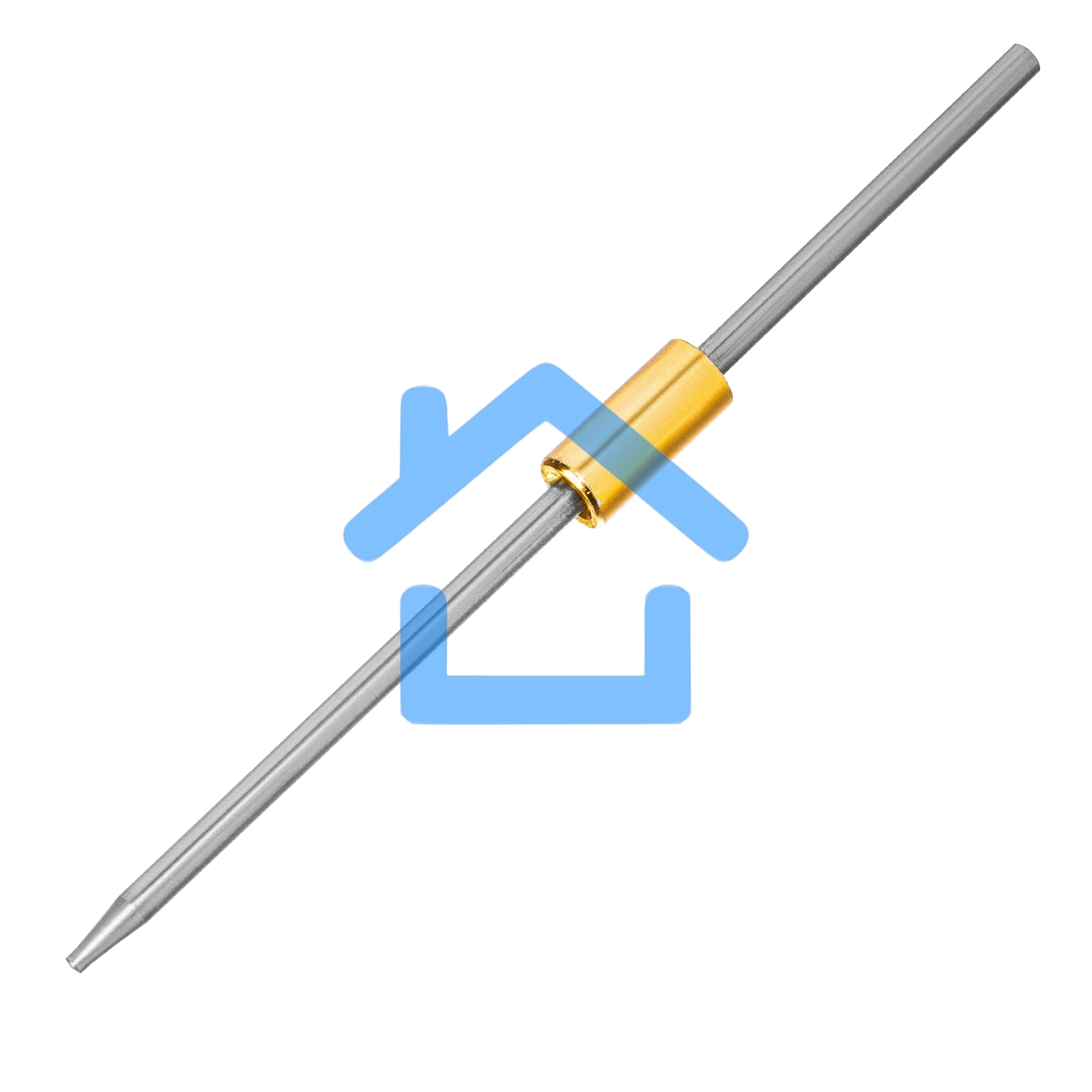 Ремкомплект для краскораспылителя 4 предмета: сопло 2,0 мм, игла, форсунка, зажим сопла Matrix