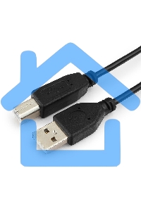 Кабель Гарнизон Кабель USB 2.0, AM/BM, 3м, пакет (GCC-USB2-AMBM-3M)