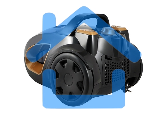 Пылесос Centek CT-2534 черно-бронзовый, 2400Вт, нера фильтр (в уп. 1 шт)