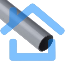 Труба ПВХ гладкая жесткая d40мм (л) (дл.3м) Рувинил 54000(3)