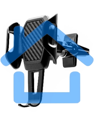 Держатель Wiiix HT-171VMG-B магнитный черный для смартфонов