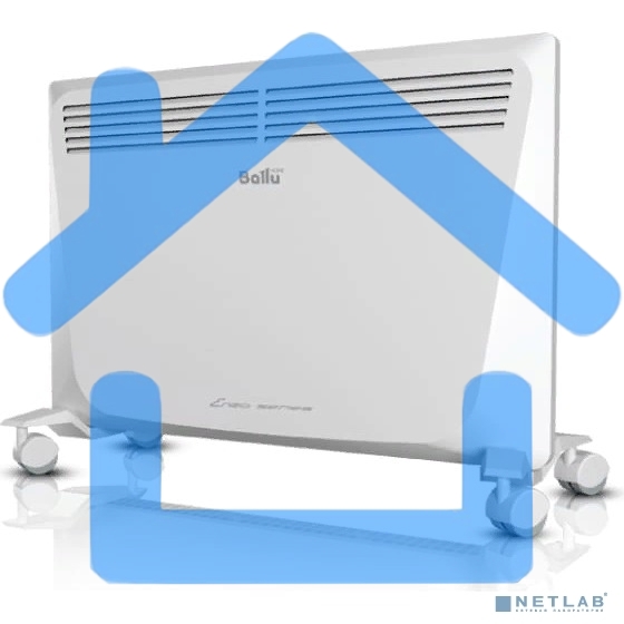Конвектор Ballu Enzo BEC/EZMR-2000 белый, 2000 Вт, 25 м2, термостат