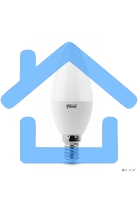 Лампа cветодиодная Gauss LED Elementary Candle 6W E14 2700K Арт. LD 33116