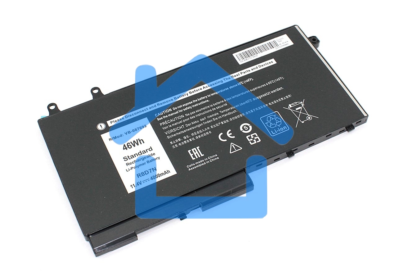 Аккумуляторная батарея для ноутбука Dell Latitude 5400 E5400 5410 E5410 11.4V 4000mAh OEM