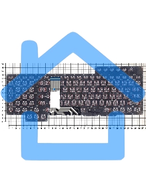 Клавиатура для ноутбука Asus GX700 черная