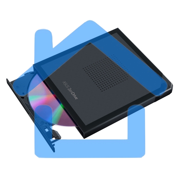 Внешний привод ASUS SDRW-08V1M-U/BLK/G/AS/P2G, dvd-rw, external, USB Type-C cable; 90DD02L0-M29000