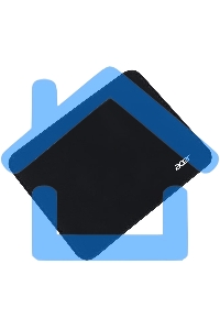 Коврик для мыши Acer OMP210 Мини черный 250x200x3мм