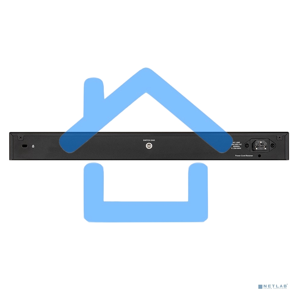 Коммутатор управляемый 2 уровня D-Link DGS-1210-52MPP/ME/B3A PROJ с 48 портами 10/100/1000Base-T и 4 портами 1000Base-X SFP (48 портов с поддержкой PoE 802.3af/802.3at (30 Вт), PoE-бюджет 740 Вт)