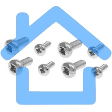 Крепление для корпуса Raspberry Pi 3 Model B VESA Mount (100x100 mm) для корпусов Raspberry Pi 3, ASM-1900048-21, цвет черный, (122-3465)