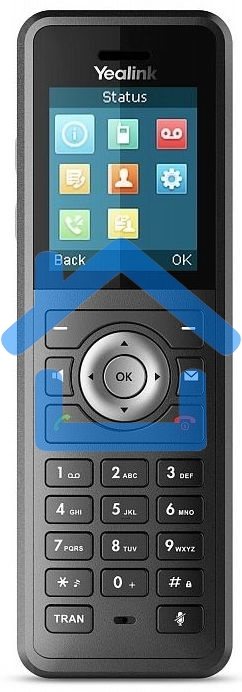 Телефон Yealink W59R, IP67, Bluetooth, Alarm, быстрая зарядка