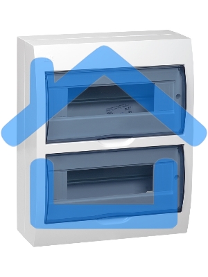 Бокс ЩРН-П-24модуля навесной пластик IP41 MKP12-N-24-40-10 IEK