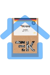 Шайба пружинная KRANZ DIN 127, M12, короб (50 шт./уп.)