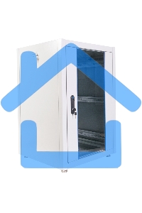 Шкаф телекоммуникационный напольный ЭКОНОМ 18U (600 × 800) дверь стекло, дверь металл